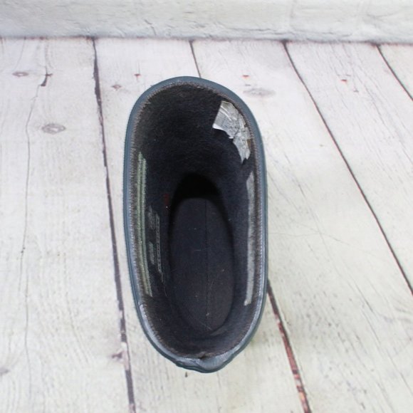 Hunter Kid's Classic Dark Green Rubber Rain Boots Size US B 8 G 9 - Picture 6 of 9